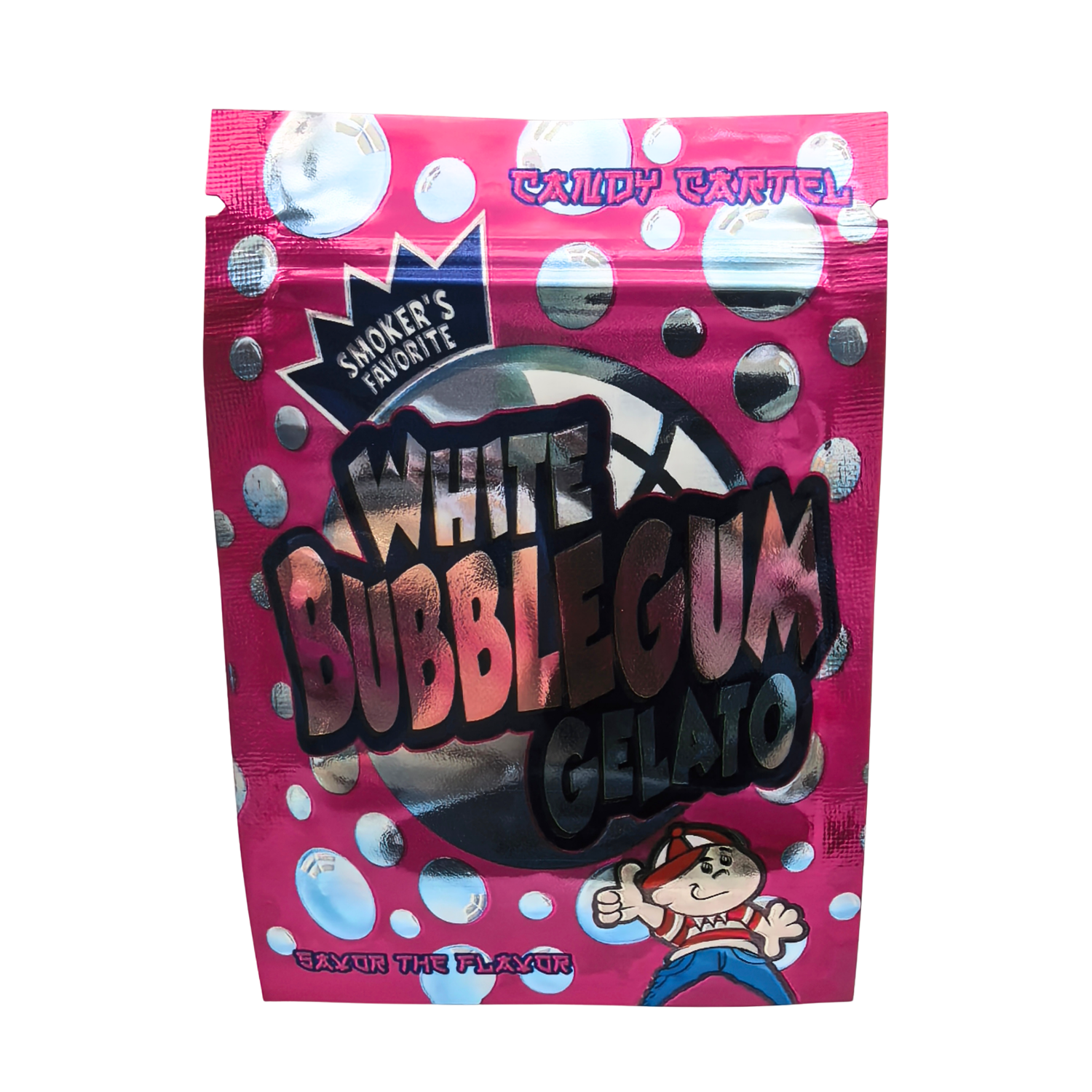 White Bubblegum Bag Only 1g x100