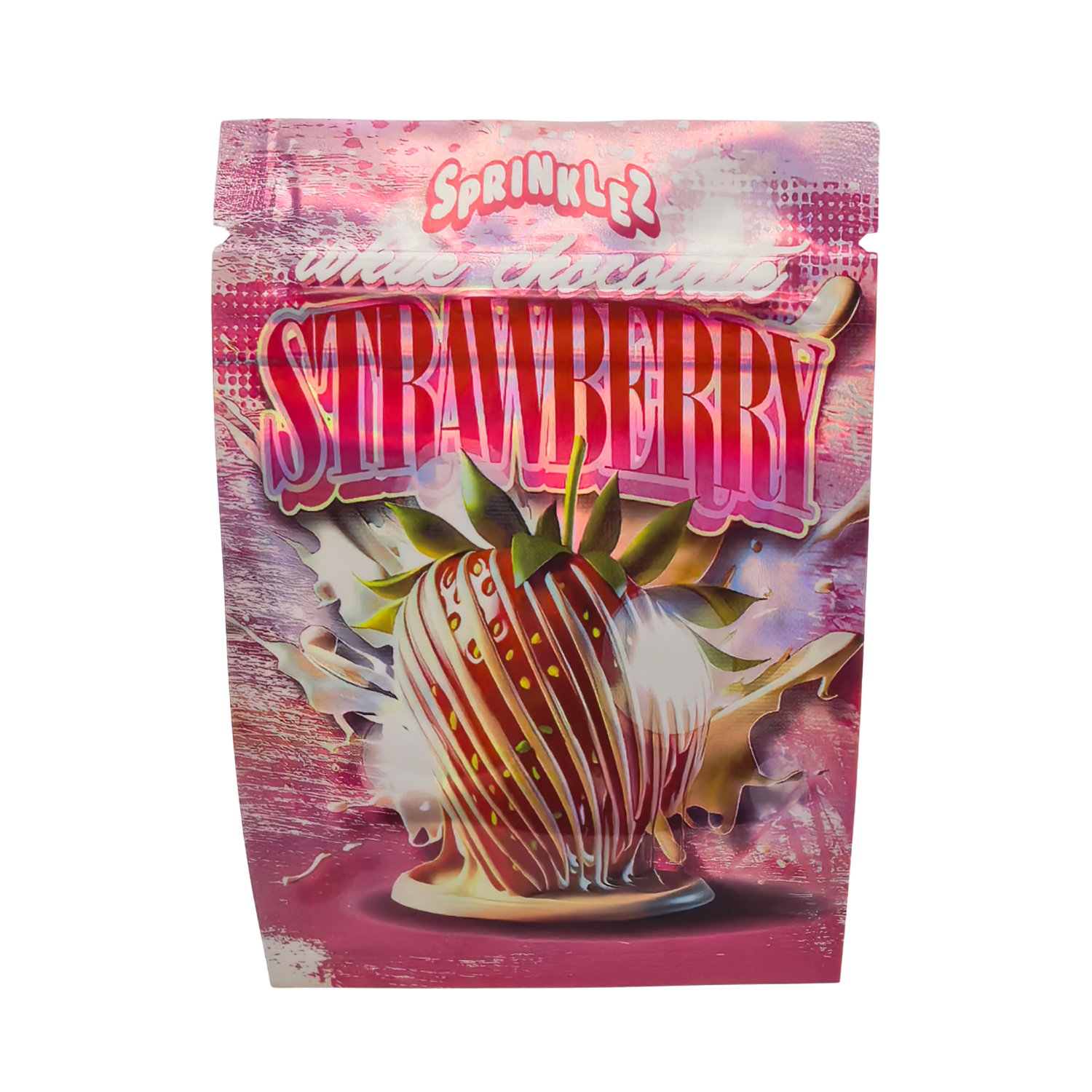 White Chocolate Strawberry Bag Only 1g x100