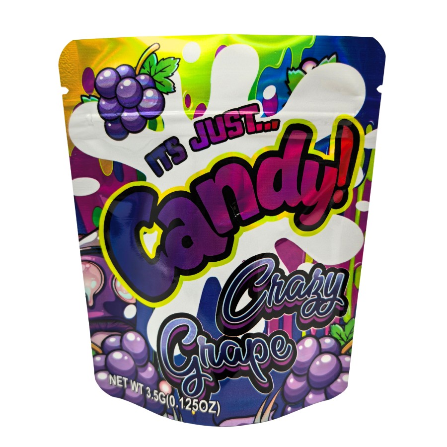 Crazy Grape Candy Bag Only 3.5g x50