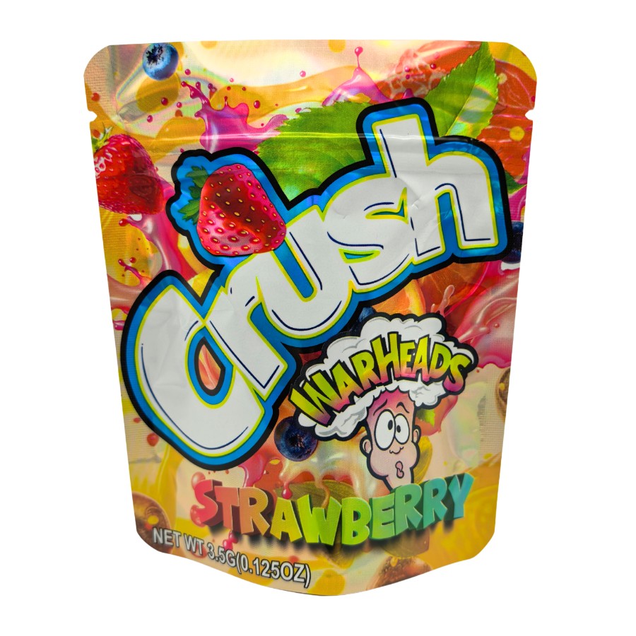 Warheads Strawberry Crush Bag Only 3.5g x50