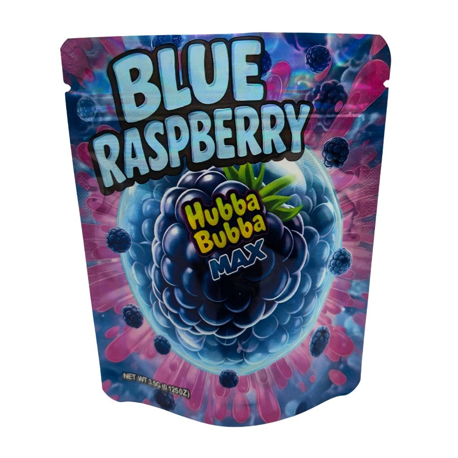 Blue Raspberry Hubba Bubba Max Bag Only 3.5g x50