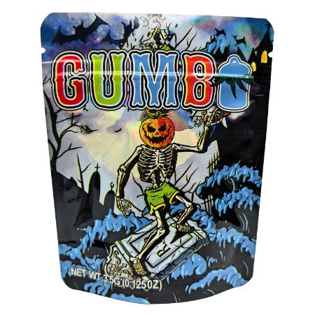 Halloween Skeleton Gumbo Bag Only 3.5g x50