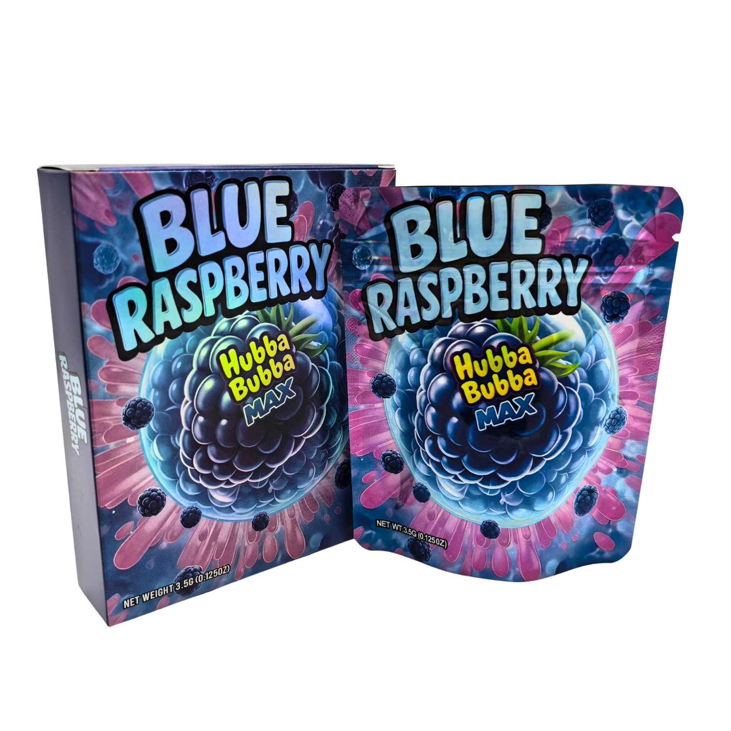 Blue Raspberry Hubba Bubba BAGS AND BOXES 3.5G x25