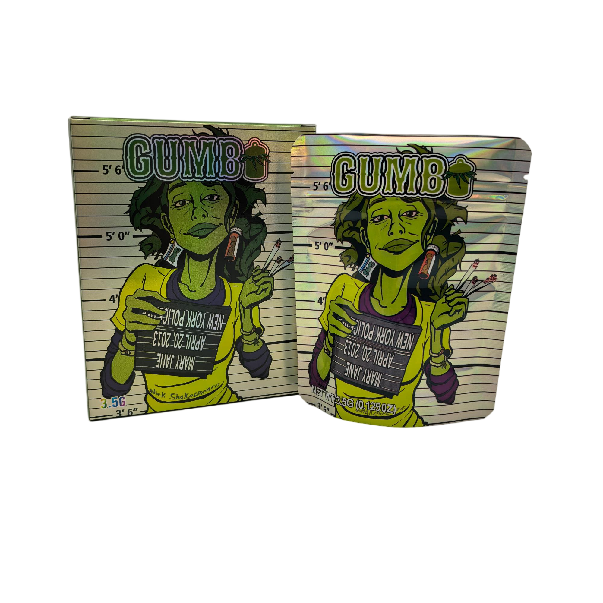 Mary Jane Gumbo BAGS AND BOXES 3.5G x25