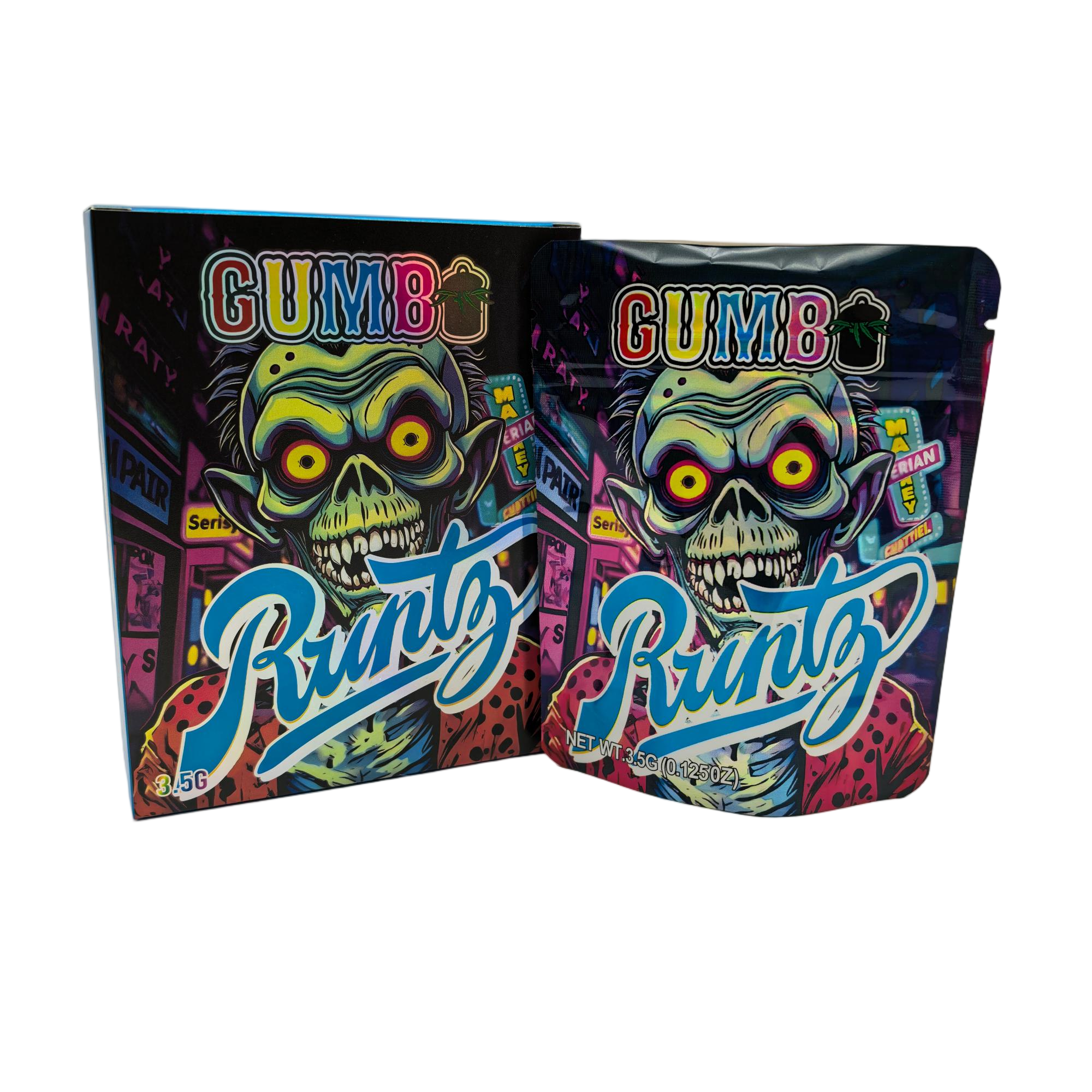 Runtz Gumbo BAGS AND BOXES 3.5G x25