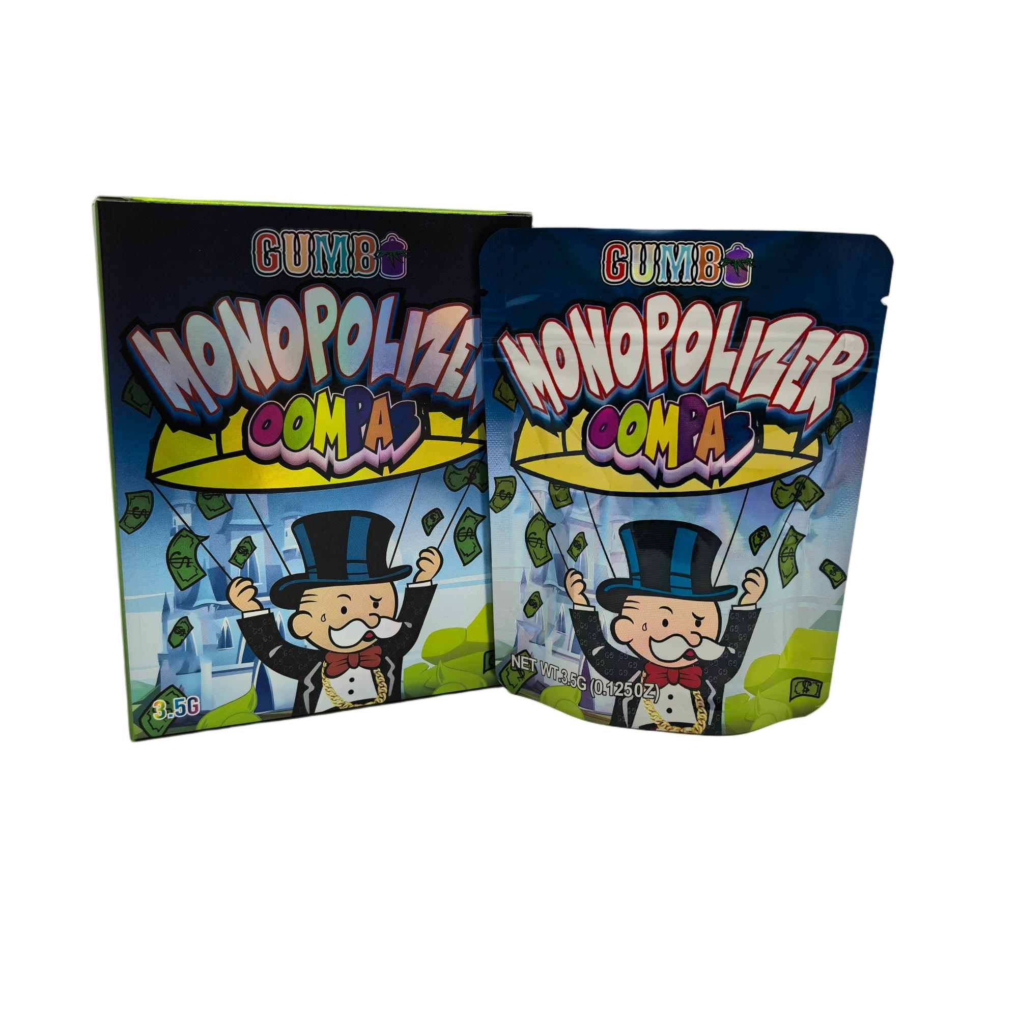 Monopolizer Gumbo BAGS AND BOXES 3.5G x25
