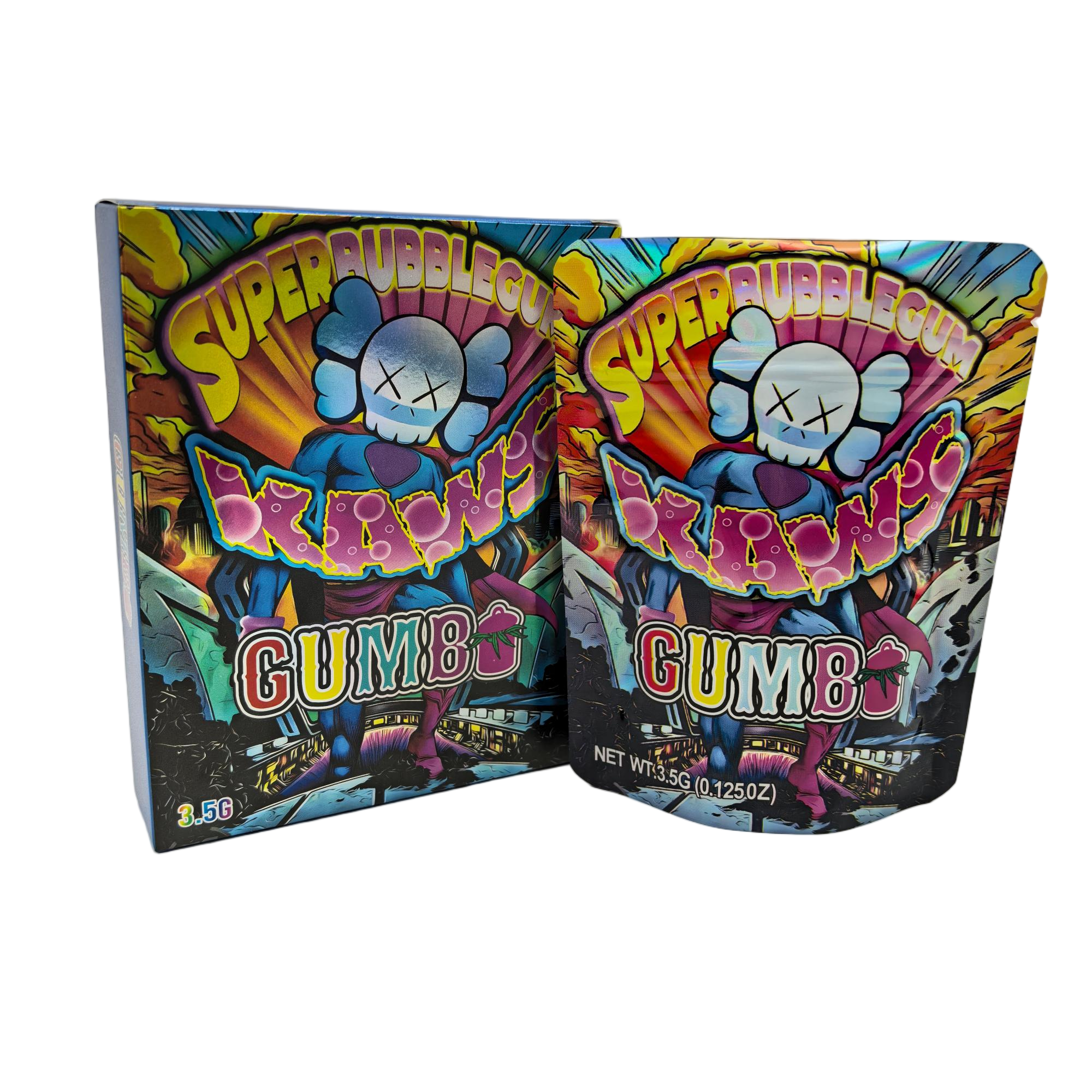 Kaws Super Bubble BAGS AND BOXES 3.5G x25