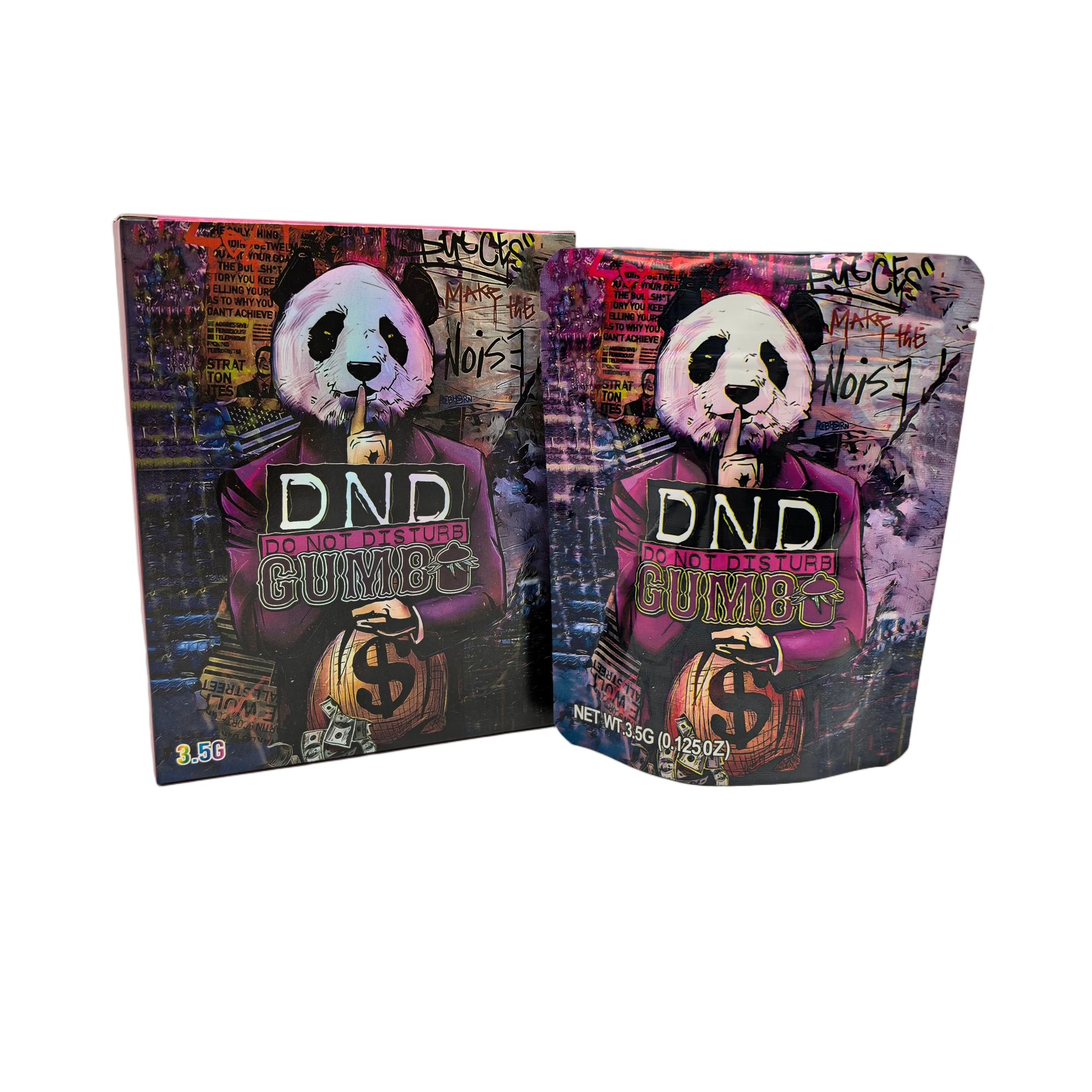 DND Panda Gumbo BAGS AND BOXES 3.5G x25
