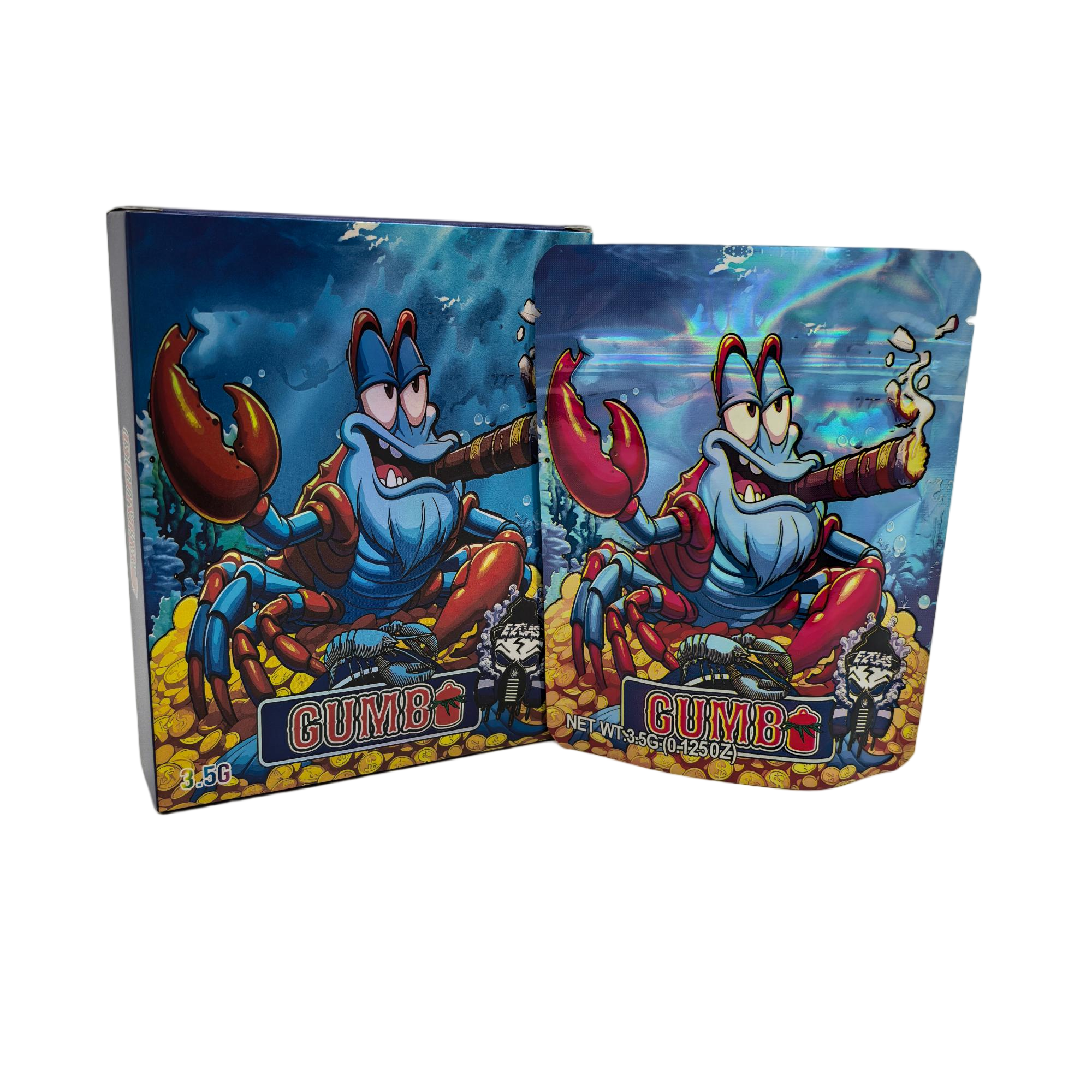 Crab Gumbo BAGS AND BOXES 3.5G x25