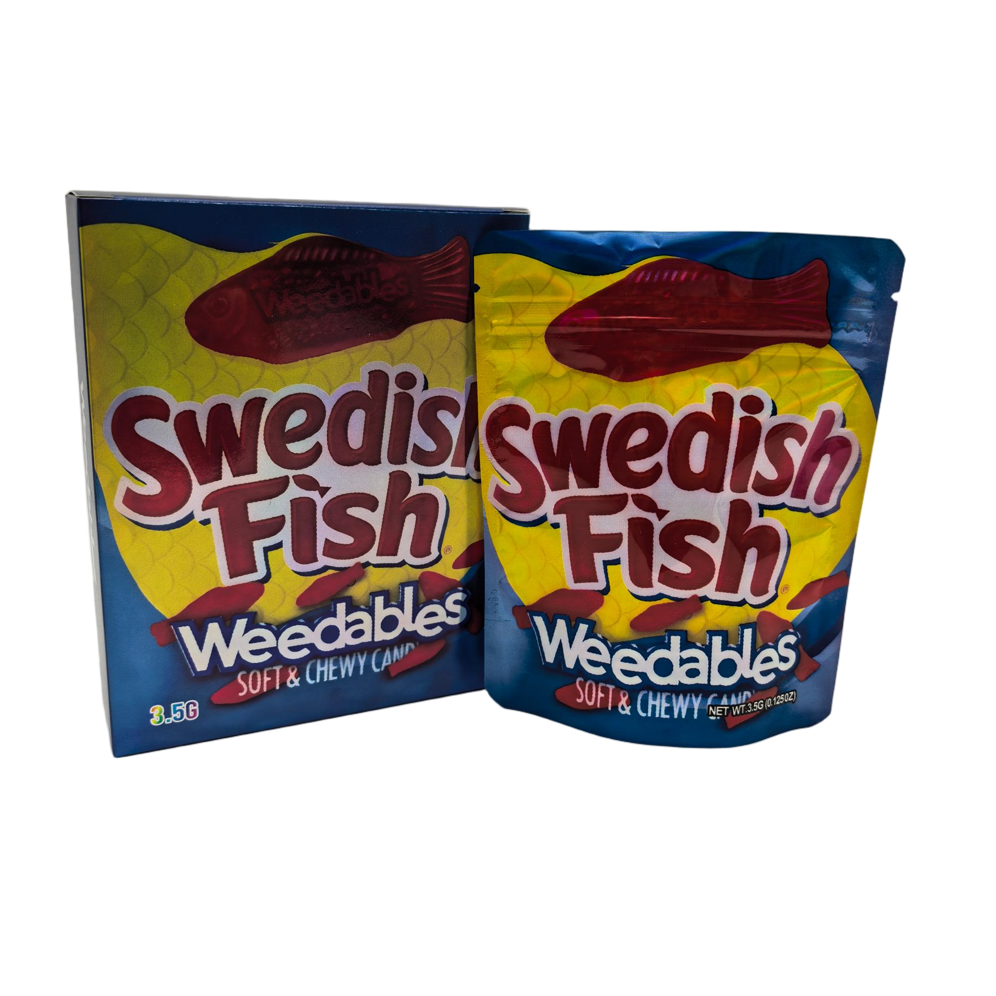 Swedish Fish Weedables BAGS AND BOXES 3.5G x25