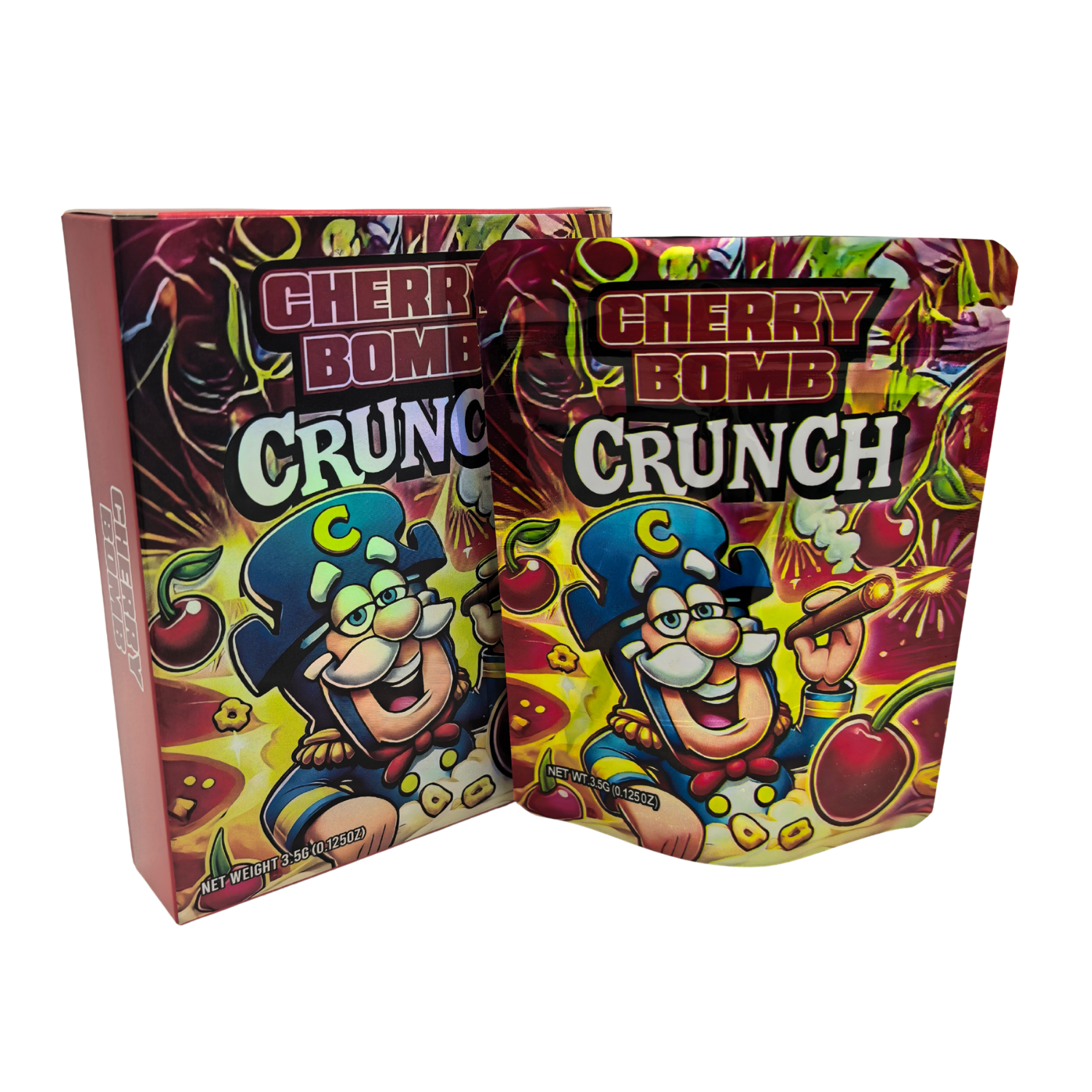Cherry Bomb Crunch BAGS AND BOXES 3.5G x25