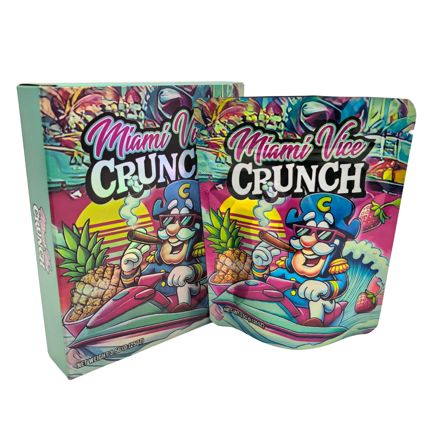 Miami Vice Crunch BAGS AND BOXES 3.5G x25