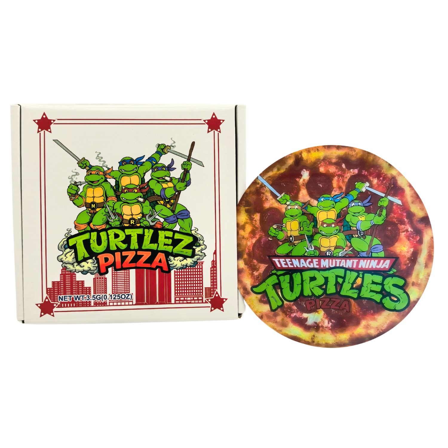 TEENAGE MUTANT NINJA TURTLES Pizza Bag and Box 3.5g x25