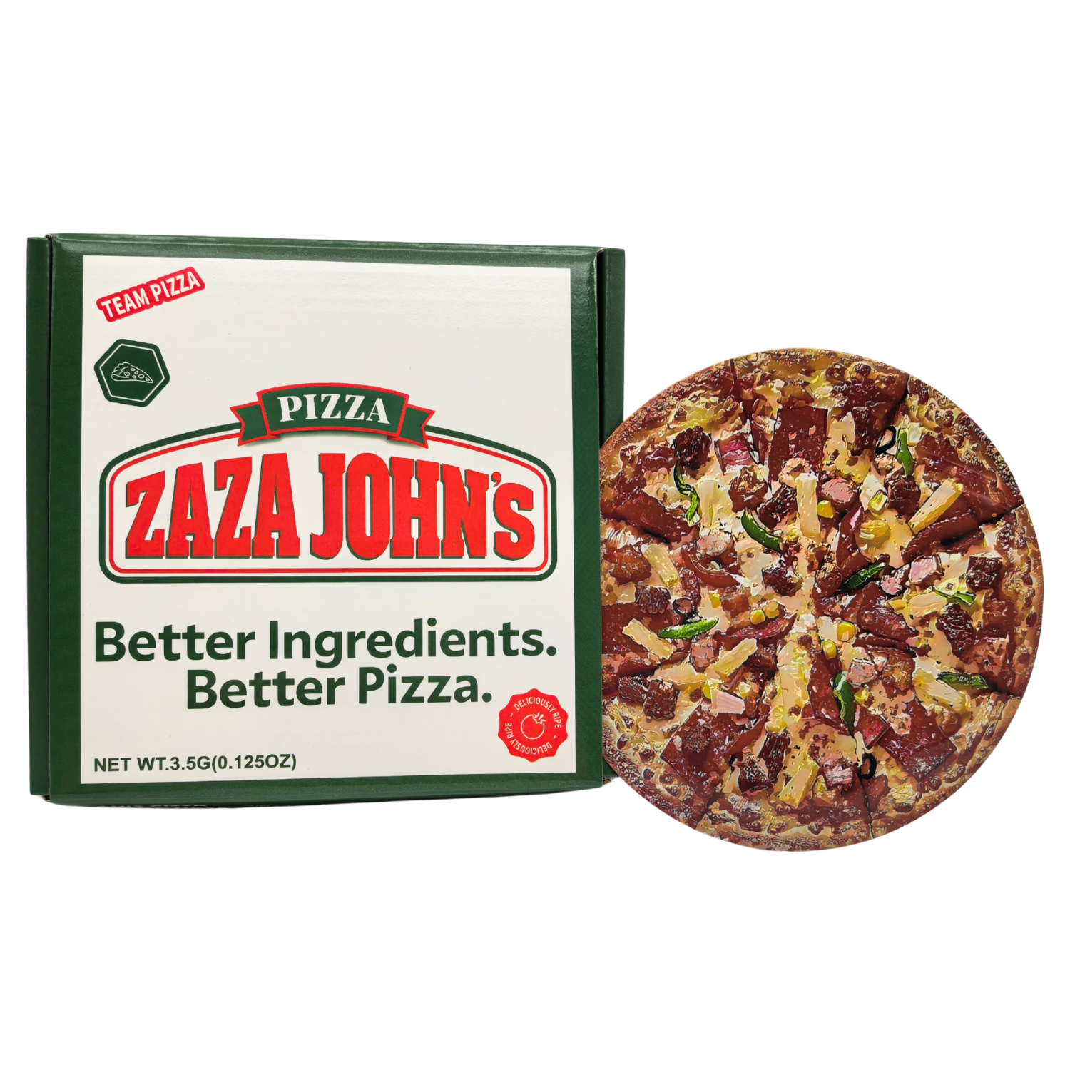 ZAZA JOHN'S Bag and Box 3.5g x25