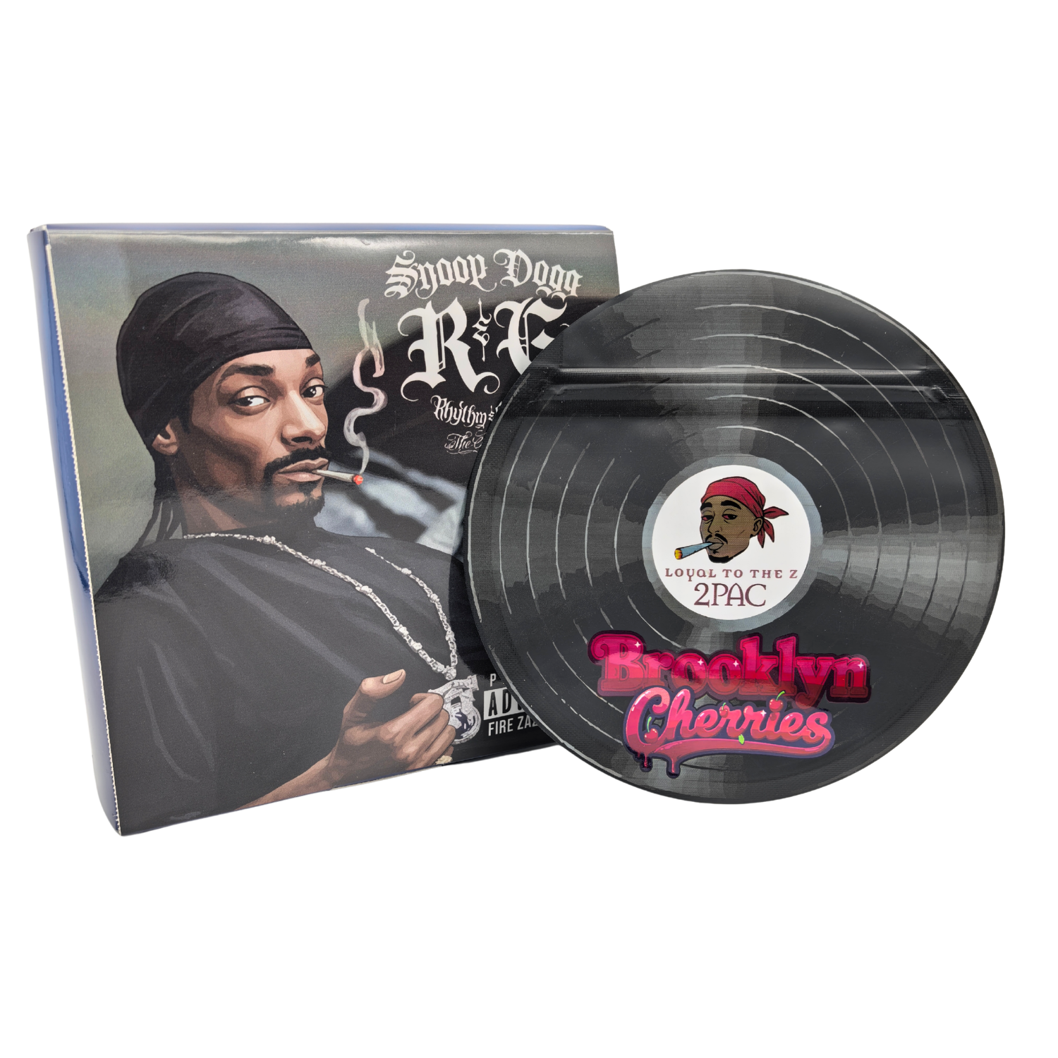 Snoop Dogg Backlyn Cherries Vinyle Record with Mylar x25